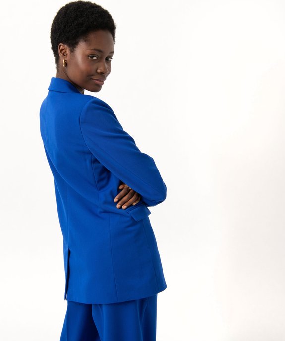 Veste de costume fermeture croisée femme vue4 - GEMO(FEMME PAP) - GEMO
