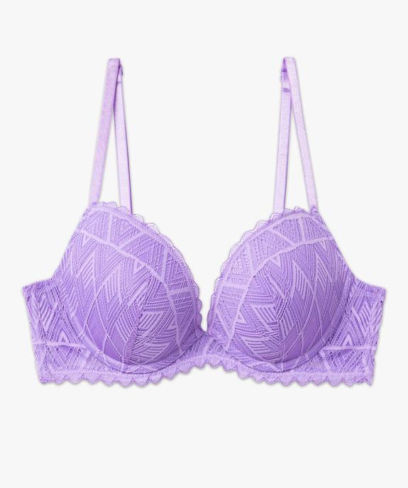 Soutien-gorge push-up en dentelle vue4 - GEMO(HOMWR FEM) - GEMO