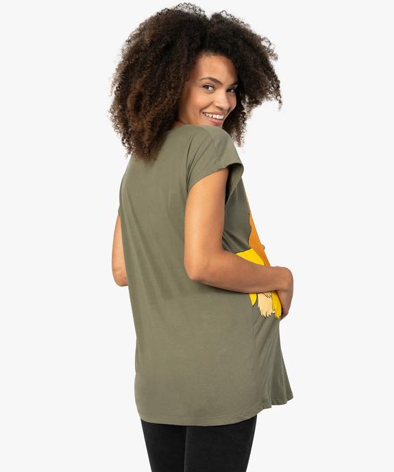 Tee-shirt de grossesse loose à manches courtes - Disney La Belle et le Clochard vue3 - DISNEY DTR - GEMO