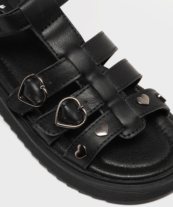 Sandales multibrides à détails cœurs fille - Chipie vue6 - CHIPIE - GEMO