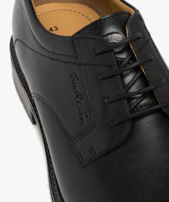Derbies homme dessus en cuir à détails surpiqués - Pierre Cardin Diffusion vue7 - PIERRE CARDIN CONFORT - GEMO