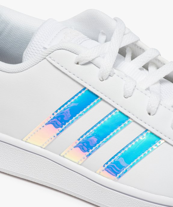 Baskets femme à bandes irisées – Adidas Grand Court K vue6 - ADIDAS - GEMO
