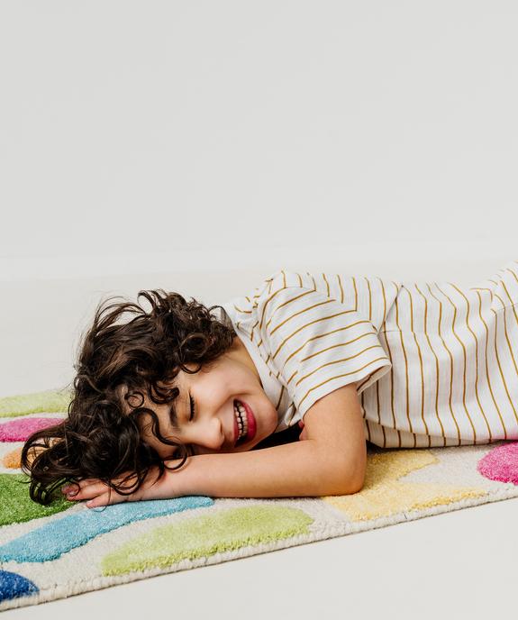 Tee-shirt manches courtes à rayures garçon vue6 - GEMO 4G GARCON - GEMO