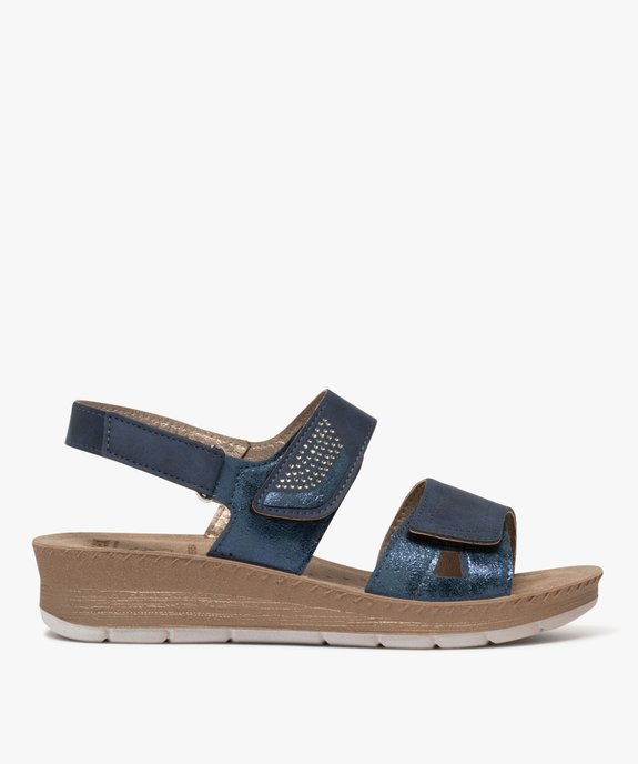 Sandales confort semelle intérieure cuir femme vue1 - G'FLEX - GEMO