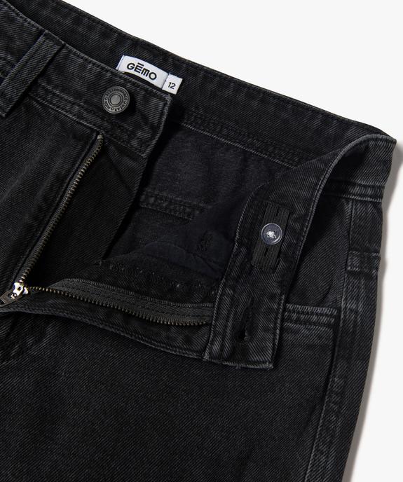 Jean large bicolore garçon vue3 - GEMO 4G GARCON - GEMO