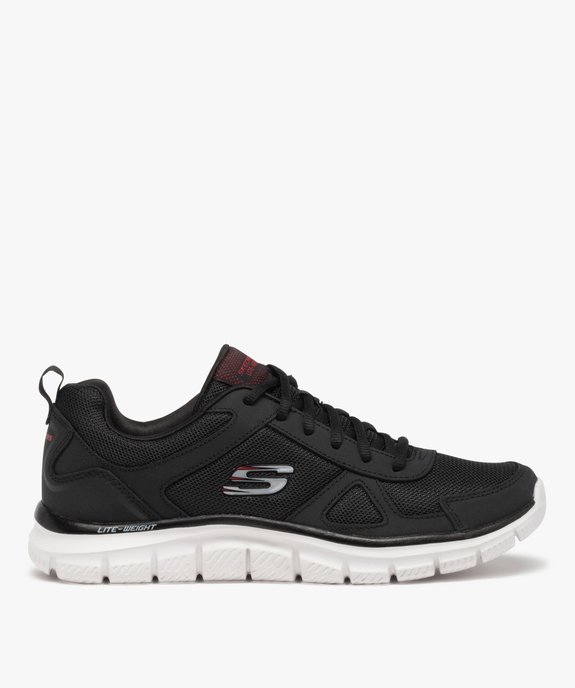 Baskets homme running unies à lacets – Skechers vue1 - SKECHERS - GEMO