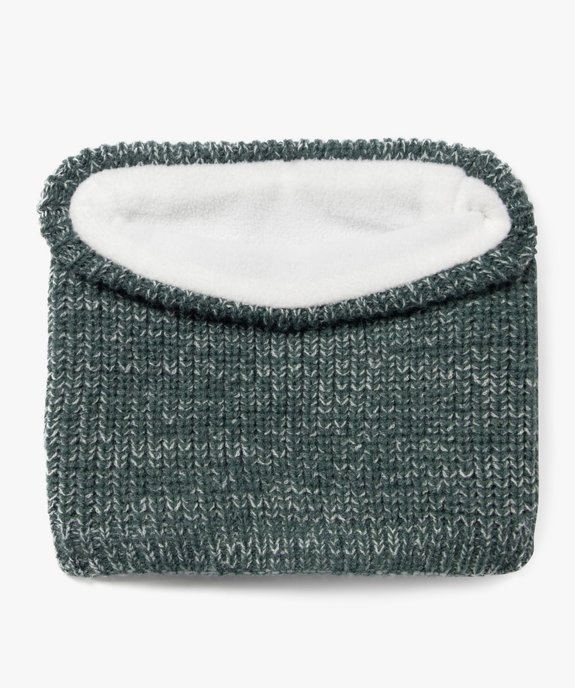 Echarpe snood doublée polaire garçon vue1 - GEMO (ENFANT) - GEMO