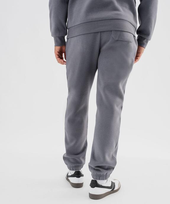 Pantalon de jogging intérieur molletonné homme vue3 - GEMO 4G HOMME - GEMO