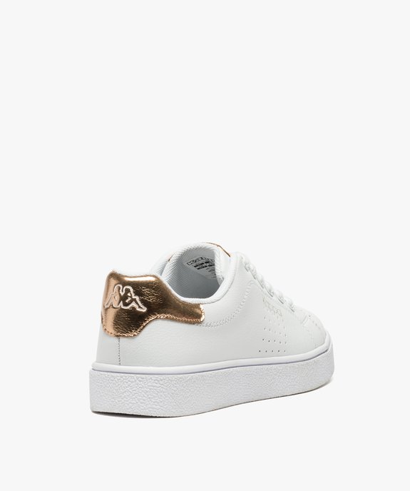 Baskets femme à lacets et détails contrastants - Kappa vue4 - KAPPA - GEMO