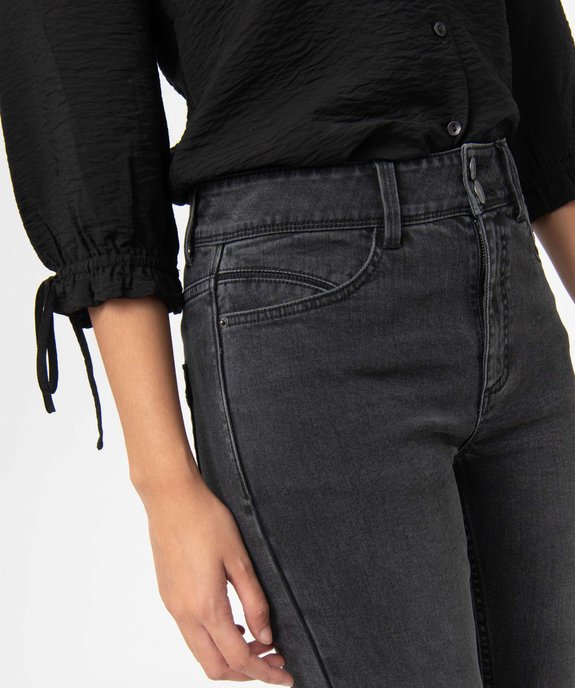 Jean femme coupe Bootcut taille haute vue2 - GEMO(FEMME PAP) - GEMO