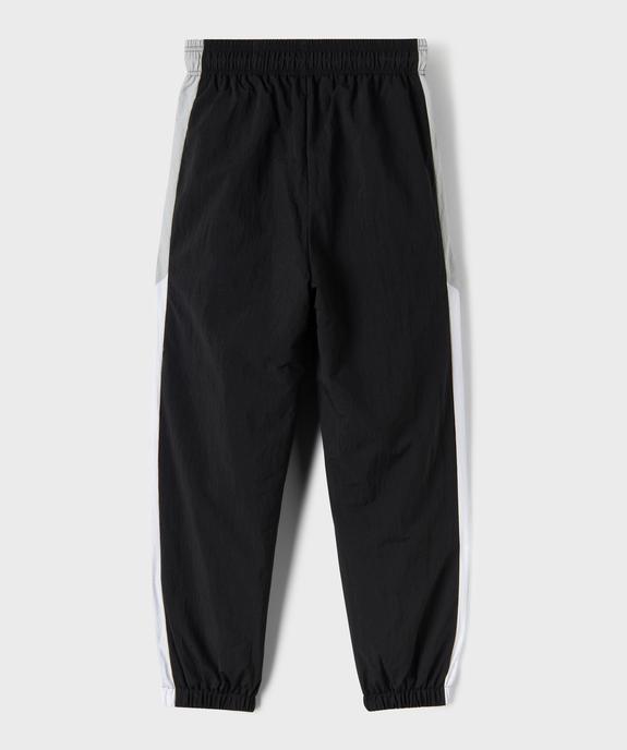 Pantalon de jogging en toile parachute garçon vue4 - GEMO (JUNIOR) - GEMO