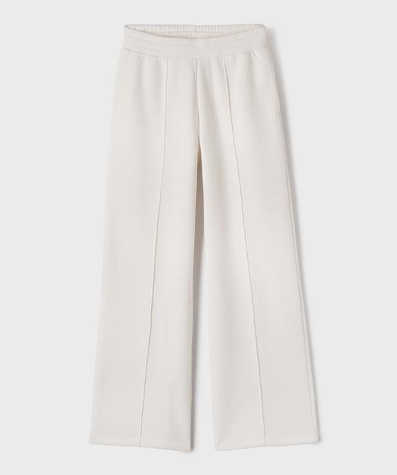 Pantalon de jogging coupe droite fille vue1 - GEMO (JUNIOR) - GEMO