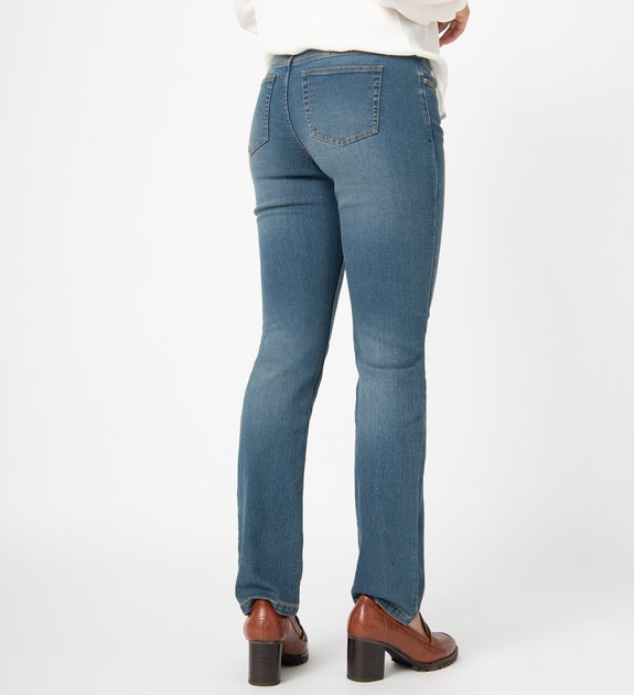 Jean femme coupe Regular  vue3 - GEMO (JEAN) - GEMO