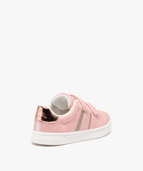 Baskets fille unies à scratch – Kappa Alpha vue4 - KAPPA - GEMO