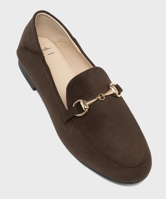 Mocassin en suédine avec bijou femme - Valentina Baldano vue5 - VALENTINA BALDA - GEMO