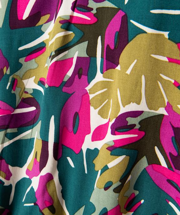 Blouse fille imprimée à manches ultra-courtes  vue2 - GEMO (ENFANT) - GEMO