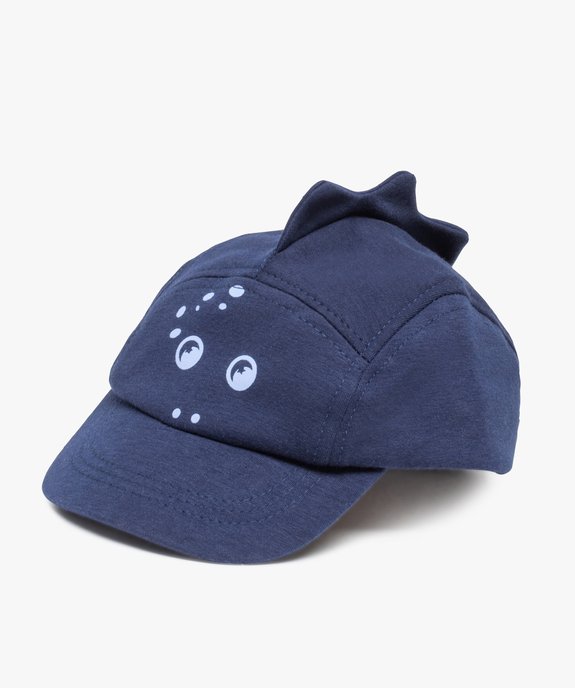 Casquette bébé garçon en molleton imprimé vue1 - GEMO(BEBE DEBT) - GEMO