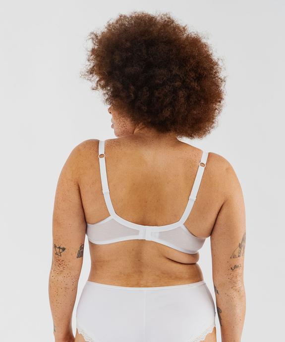 Soutien-gorge emboitant à armatures femme grande taille vue2 - GEMO(HOMWR FEM) - GEMO