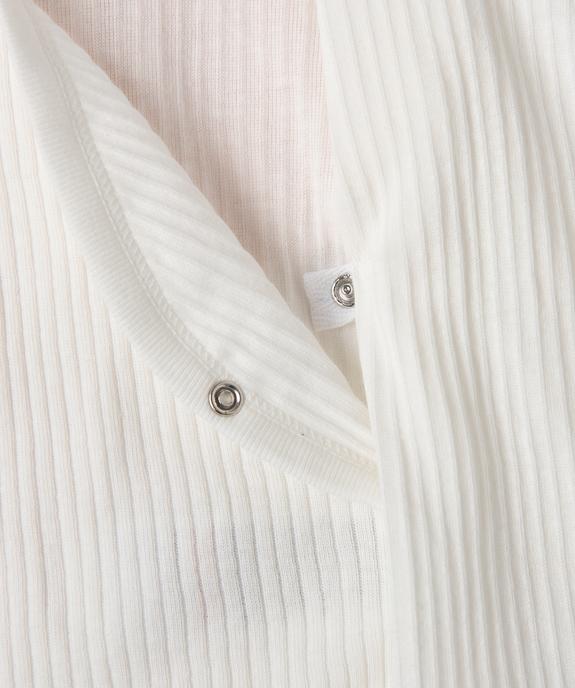 Body manches longues fermeture croisée bébé fille (lot de 3) vue3 - GEMO 4G BEBE - GEMO