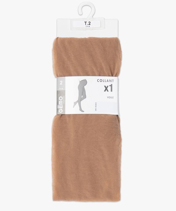 Collants de grossesse en voile vue4 - GEMO (MATER) - GEMO