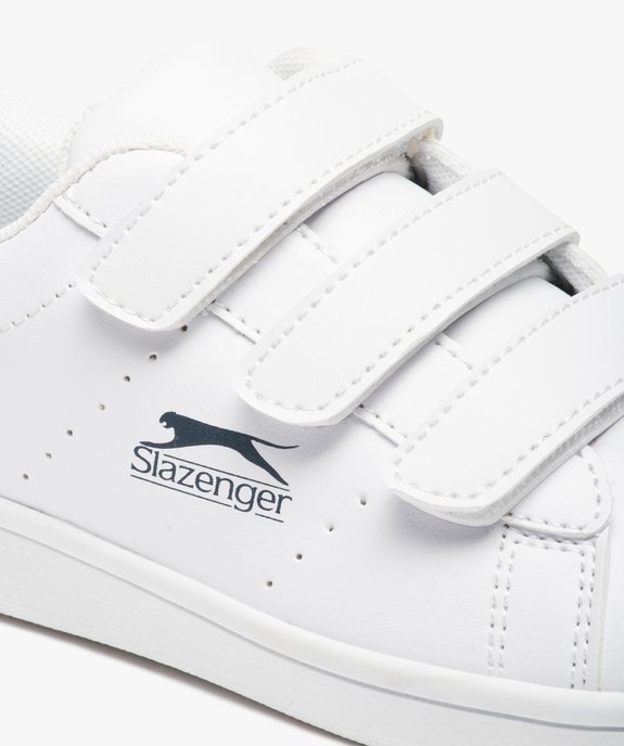Baskets garçon unies fermeture trois scratchs - Slazenger vue6 - SLAZENGER - GEMO