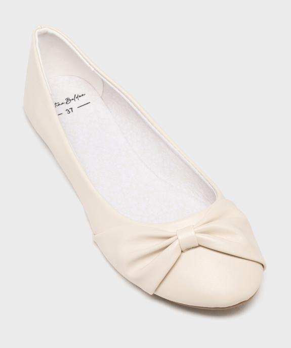Ballerines femme unies ultra-légères à bout drapé - Valentina Baldano vue5 - VALENTINA BALDA - GEMO
