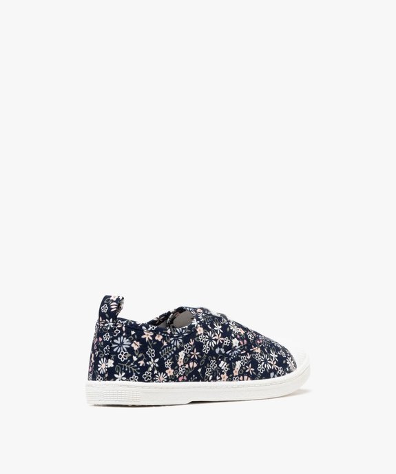 Chaussures en toile à lacets élastiques et bout en gomme fille vue5 - LOVELY WINGS - GEMO