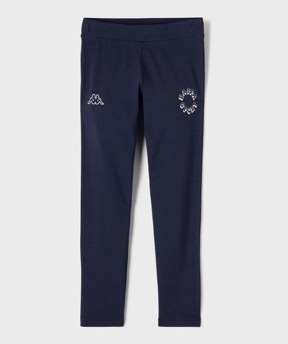 Legging en coton stretch à large taille élastiquée fille - Kappa vue1 - KAPPA - GEMO