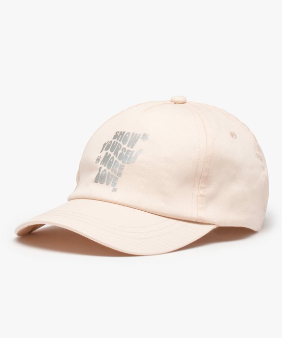 Casquette fille avec inscription irisée sur l’avant vue1 - GEMO (ENFANT) - GEMO
