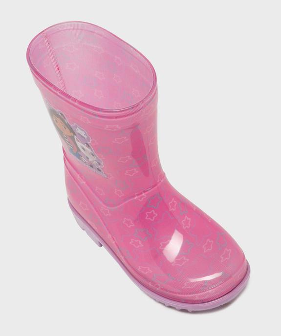 Bottes de pluie à semelle crantée imprimées fille - Gabby et La Maison Magique vue5 - GABBY - GEMO