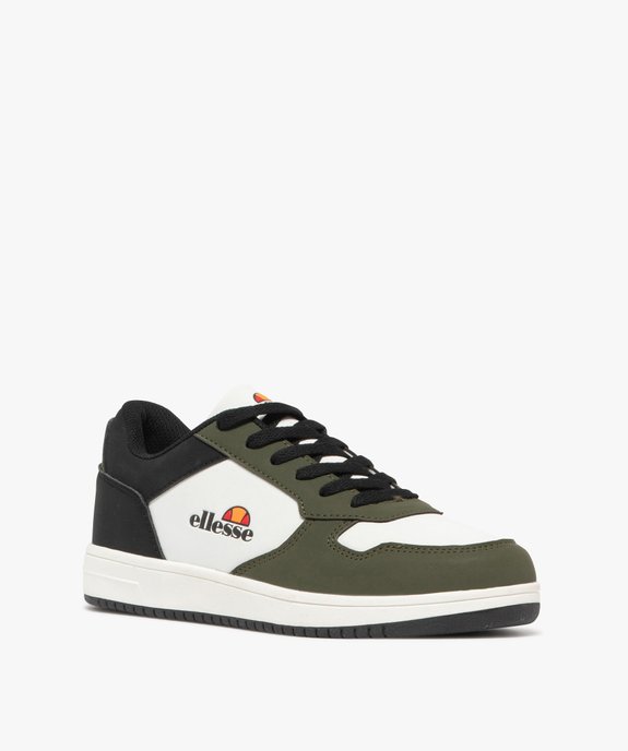 Baskets garçon tricolores à lacets style rétro Soune - Ellesse vue2 - ELLESSE - GEMO