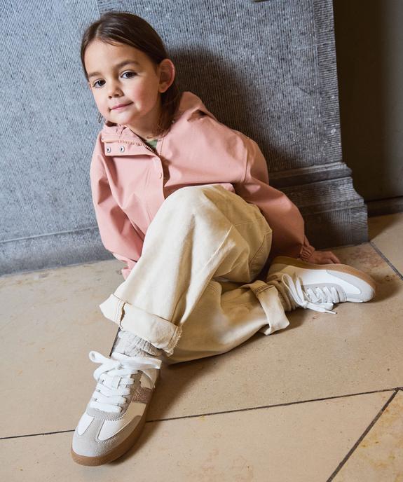 Blouson à capuche léger déperlant fille vue1 - GEMO (ENFANT) - GEMO