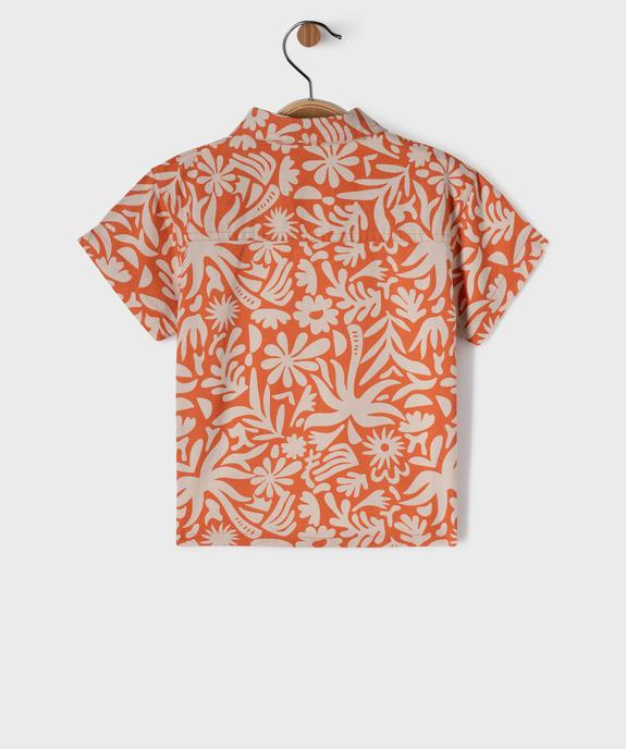 Ensemble 2 pièces chemise et tee-shirt bébé garçon vue6 - GEMO(BEBE DEBT) - GEMO