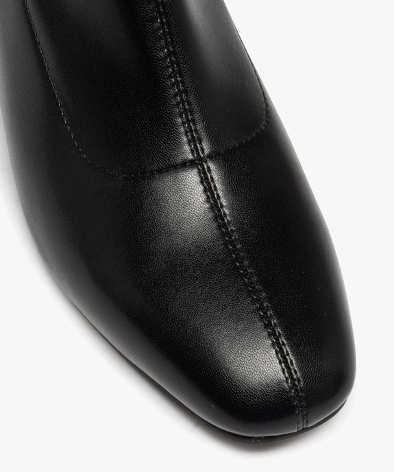 Boots chaussettes à tige souple femme vue6 - GEMO (CASUAL) - GEMO