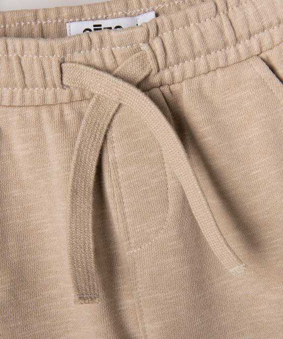 Short cargo en maille avec ceinture ajustable bébé garçon vue2 - GEMO(BEBE DEBT) - GEMO