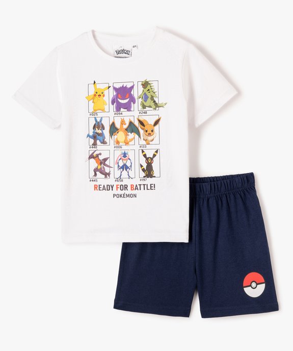 Pyjashort garçon avec motif XXL - Pokemon vue1 - POKEMON - GEMO