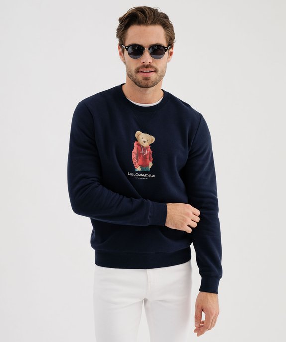 Sweat à motif ourson mixte - LuluCastagnette vue2 - LULUCASTAGNETTE - GEMO