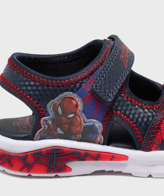 Sandales à scratch avec motif Spiderman garçon - Marvel vue5 - SPIDERMAN - GEMO