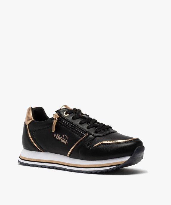 Baskets femme zippées à semelle épaisse - Ellesse vue2 - ELLESSE - GEMO