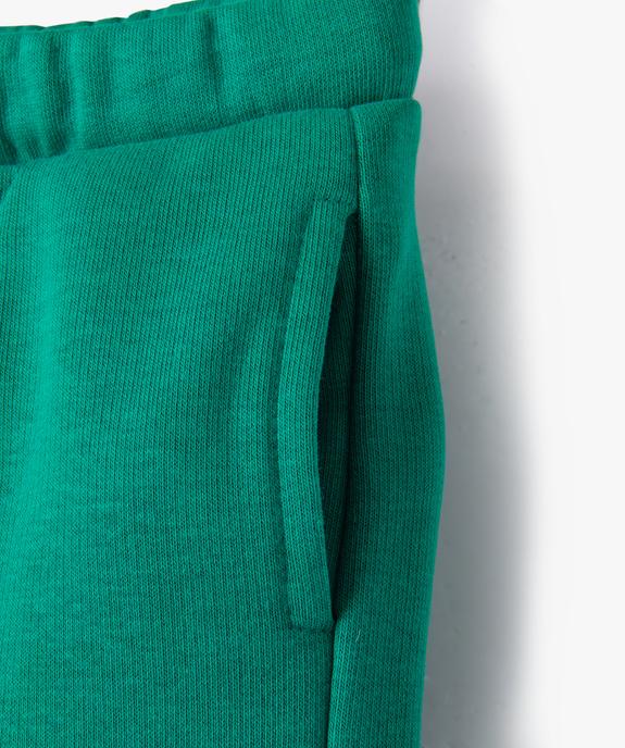 Bermuda en molleton bébé garçon vue2 - GEMO 4G BEBE - GEMO