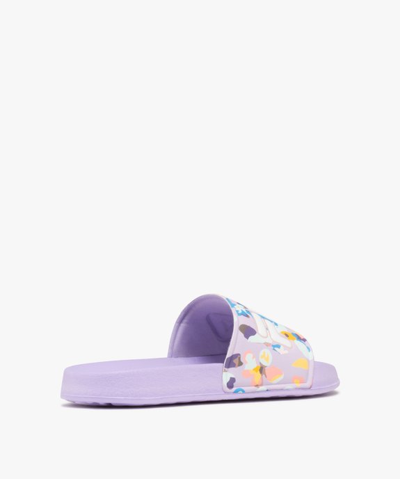 Sandales de piscine à motifs fleuris fille - Fila vue4 - FILA - GEMO