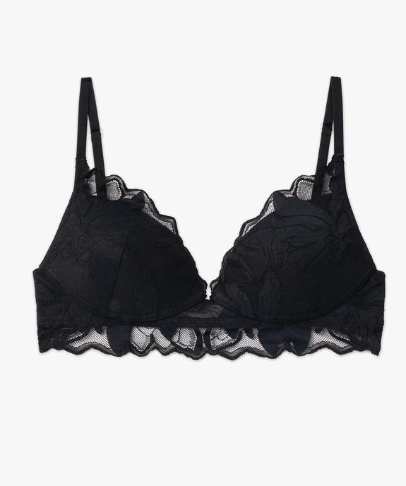 Soutien-gorge sans armatures forme push-up femme vue4 - GEMO(HOMWR FEM) - GEMO