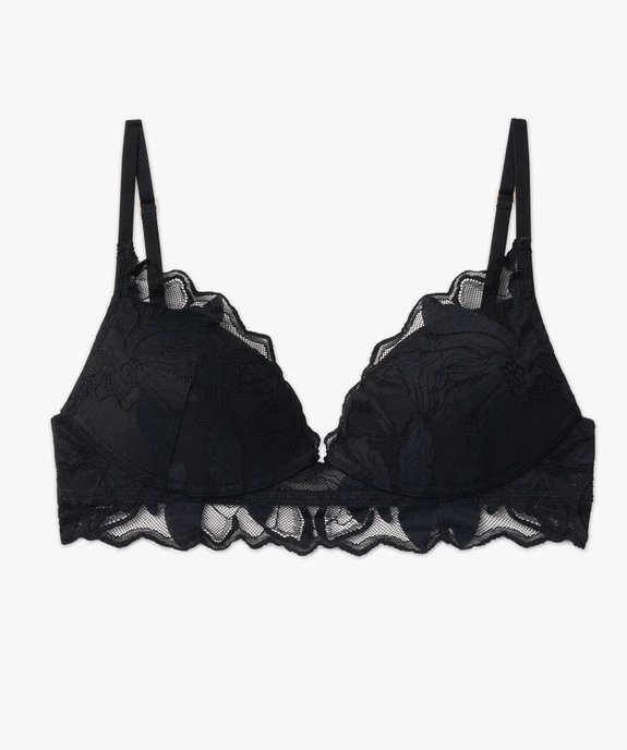 Soutien-gorge sans armatures forme push-up femme vue4 - GEMO(HOMWR FEM) - GEMO