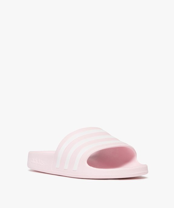 Mules de piscine à bandes contrastantes Adilette Aqua - Adidas vue2 - ADIDAS - GEMO