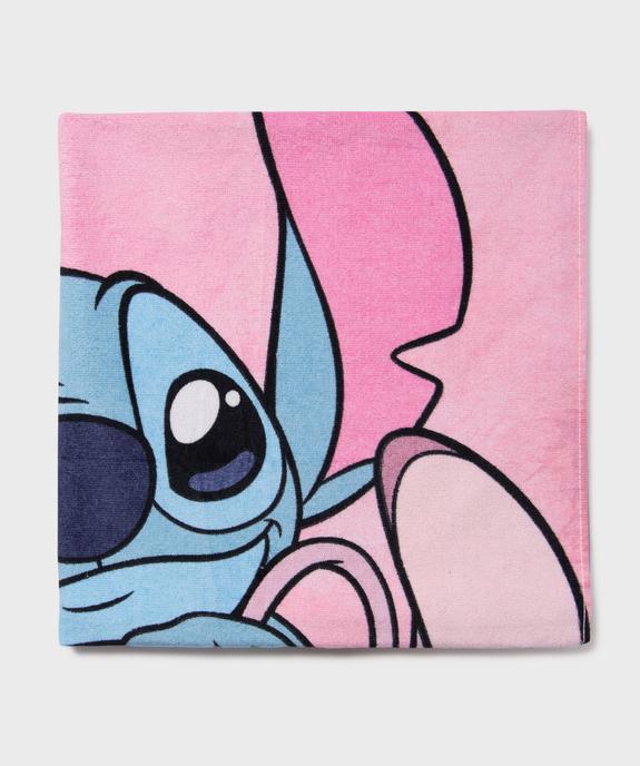 Serviette de plage en éponge à motif Stitch et Angel - Disney vue2 - LILO & STITCH - GEMO
