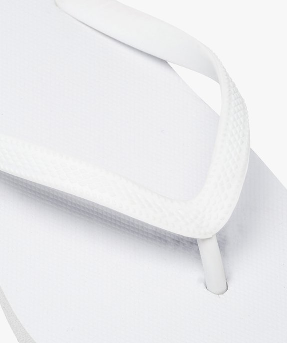 Tongs femme unies vue6 - GEMO (PLAGE) - GEMO