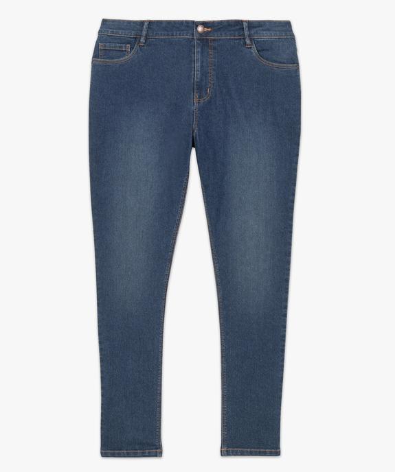 Jean femme grande taille extensible coupe Slim vue4 - GEMO (G TAILLE) - GEMO