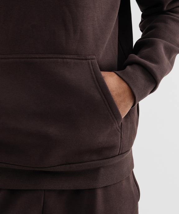 Sweat à capuche en molleton doux homme vue7 - GEMO 4G HOMME - GEMO
