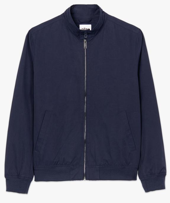 Blouson homme léger à petit col montant vue4 - GEMO (HOMME) - GEMO