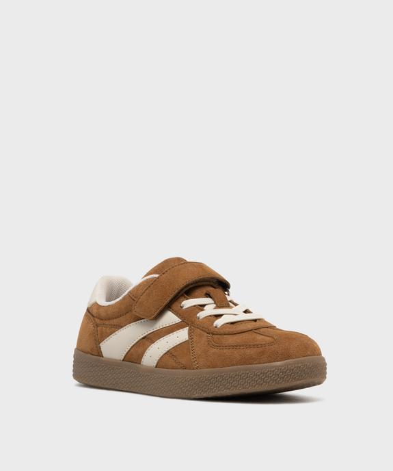 Baskets à scratch look vintage garçon - 5 Miles vue2 - 5 MILES - GEMO